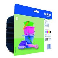 brother lc221valbp pack negro cian magenta amarillo