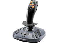 joystick - thrustmaster simtask farmstick pc simulacion para farming simulator y construccion 33 botones sensores magneticos heart