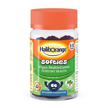 Haliborange Vegan Multivitamin Blueberry Softies