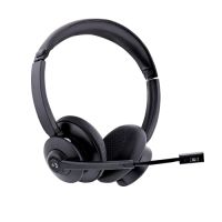 auriculares tnb inalambricos bluetooth 24 ghz con base de carga y microfono boom
