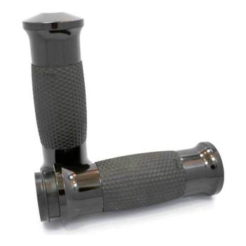 Puño manillar Harley-Davidson Big Twin '82-'99 Avon Gel par negro