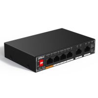 dahua dh-sg1006p swicth no administrado 6 puertos negro