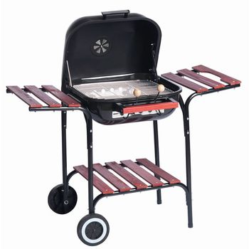 Barbeque steel & lid