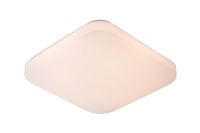 lampara de techo de sintetico con 1 led integrado opalo