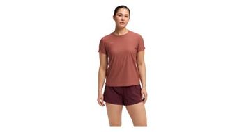 Maillot de manga corta hoka airolite 2 0 para mujer  rojo