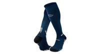 calcetines de compresion bv sport trail ultra azul gris