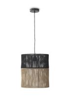 lampara de techo yute natural 30 cm diametro