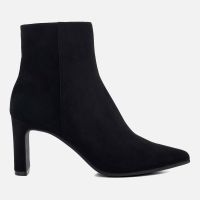 dune london womens ottaly suede heeled boots - uk 3
