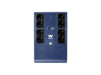 sai - woxter multibase ups 800 va 8 tomas schuko bateria de 12v7ah proteccion contra cortes energia 4 salidas con respaldo