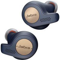 jabra elite 65t wireless bluetooth headphones - copper blue blue