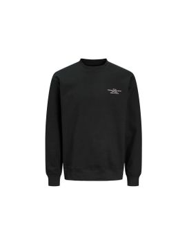 Sudadera Jack and Jones Jprblachad Branding k Hombre Black