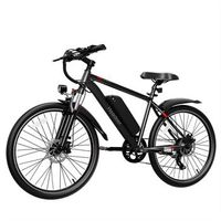 bicicleta electrica headeer bk1350 - motor 500w bateria 48v135ah 26 frenos de disco - negro