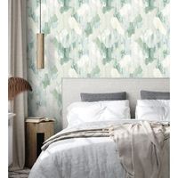 papel pintado vinilico ecologico de diseno artistico de pinturas acuarela con textura en r - blaine 681457 de gaulan - rollo de 10 m x 052 m