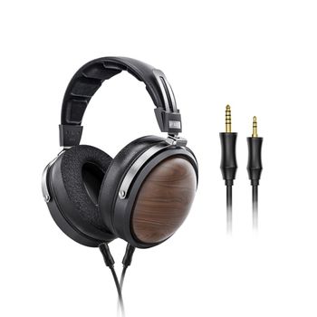 FiiO FT1 32Ω Auriculares dinámicos Grandes con Copas de Madera Maciza