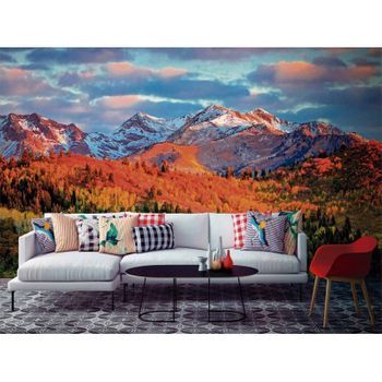 Fotomural Vinilo Paisaje Montañas Utah 400 X 300 Cm