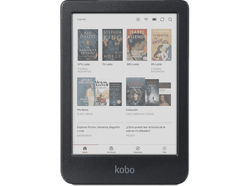 eBook - Kobo Clara Colour, Pantalla Táctil Color E-Ink Kaleido™ 3 de 6”, 16GB, Comfortlight PRO, IPX8, color, Negro