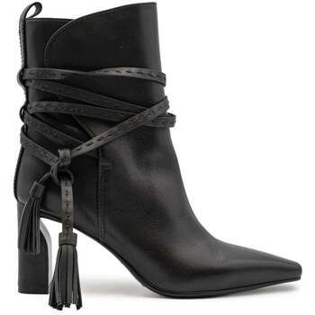 PALOMA BARCELÓ Botines MAGGIE NAPPA BLACK para mujer