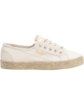 de PEPE JEANS SNEAKERS PISO YUTE LIME WAS BEIG
