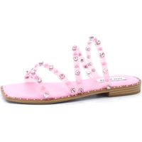 steve madden sandalias skyler ciabatta borchie pink candy skyl11s1 para mujer