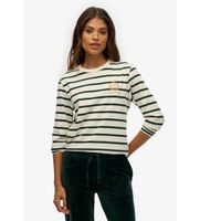 superdry para mujer w6012109a camiseta country club blanco m casual algodon manga larga