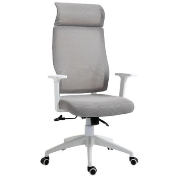 Silla de oficina 64x61x128.9 cm gris