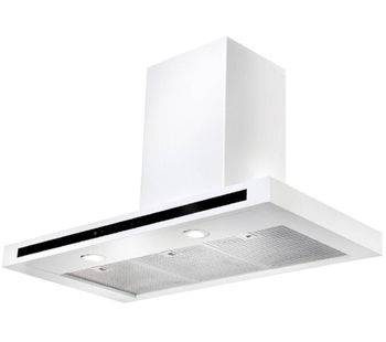 RANGEMASTER Hi-LITE 90 Chimney Cooker Hood - White, White