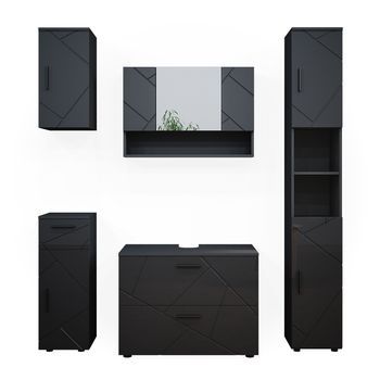 Conjunto De Muebles De Baño Irma 5 Piezas Vicco
