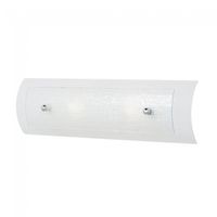 aplique de pared para banos duet 2 luces