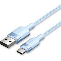 cable usb vention ctnlh 20 tipo-c a usb-a 2m 60w 480mbps azul