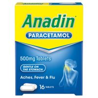anadin paracetamol