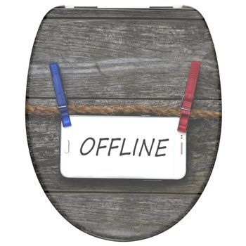 Asiento De Inodoro Con Cierre Suave Offline Schütte