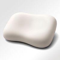 almohada ergonomica de espuma viscoelastica para el cuello con rebote lento para posiciones laterales y supina