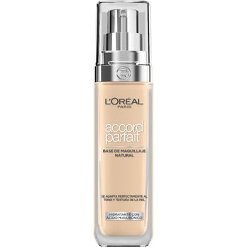 L’Oréal Paris - Accord Parfait Fluida con Ácido Hialurónico Bases de maquillaje 9 ml 2.N