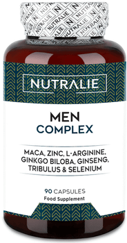 Nutralie Men Complex con Zinc y Maca Energizante 90 Cápsulas