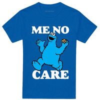 sesame street camiseta me no care para mujer