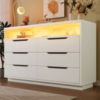 aparador - mueble para salon - tablero de particulas y metal - blanco 120x40x85cm