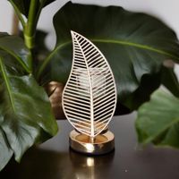 quemador de perfume la serie inspiration en metal y cristal - h20 cm