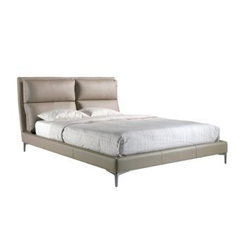 Cama Polipiel Color Visón Angel Cerdá 7014 176x240x107