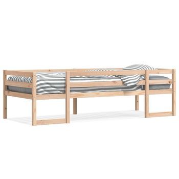 Estructura De Cama Para Niños Madera Maciza De Pino 75x190 Cm Vidaxl