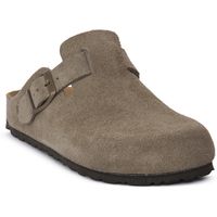 bioline zuecos 1900 sand bigsuede para mujer