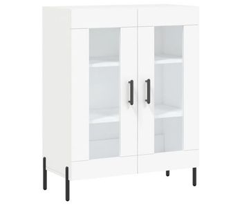 Vidaxl aparador de madera de ingeniería blanco 69,5x34x90 cm