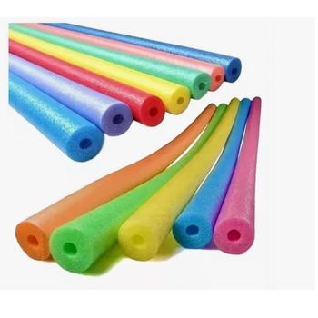 Churro natacion, Churro acuático, spaguetti Flotador de Espuma, Tubo Flotador, fideo Piscina, Churro para Nadar,   Tubo piscina, palo flotador, Churro flotador de espuma 150 x 6 cm Envio Color