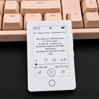 reproductor mp3 con pantalla de tinta electronica para estudiantes protege la vista 64 gb compatible con flacape sin perdidas retroiluminacion integrada bateria de larga duracion libro