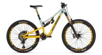 rocky mountain altitude carbon 90 shimano xtr 12v 27 5  rally edition bicicleta de montana verde amarilla