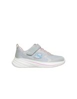 zapatillas skechers wave 92 nina light gray mesh