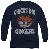 rugrats tops y camisetas chicks dig gingers para mujer