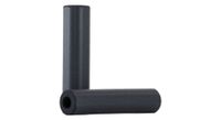 par de punos esi fatty s extra chunky de silicona negros