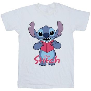 Disney Camiseta Reading Standing para niño