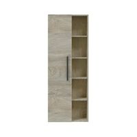mueble bano puerta estantes aglomerado arkitmobel athena 51x135x25 cm
