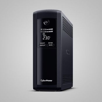 Sai CyberPower 1200VA Batería Plomo Ácido 12 Minutos LCD AVR y Protección Red